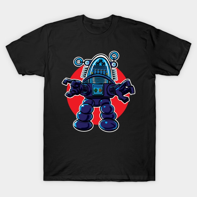 Robby the Robot T-Shirt by eShirtLabs